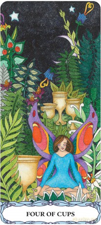 Borderless Tarot Of A Moon Garden Deck Book Set - Karen Marie Sweikhardt [KSIĄŻKA]