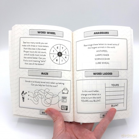 Bored As F*ck Puzzle Book: Seriously Fun Games and Trivia for Grown-Ups [KSIĄŻKA]