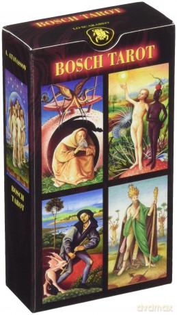 Bosch Tarot: 78 full colour cards and instructions - Atanas Atanassov [KSIĄŻKA]