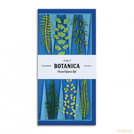 Botanica 2-in-1 Travel Game Set - Galison [KSIĄŻKA]