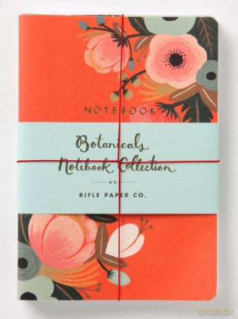 Botanicals Notebook Collection: (Floral Notebook Sets, Diary Notebooks, Paperback Notebooks) - Rifle Paper Co. [KSIĄŻKA]