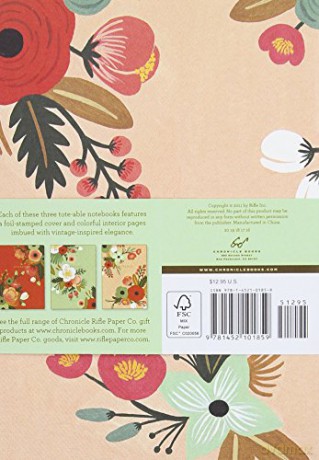 Botanicals Notebook Collection: (Floral Notebook Sets, Diary Notebooks, Paperback Notebooks) - Rifle Paper Co. [KSIĄŻKA]