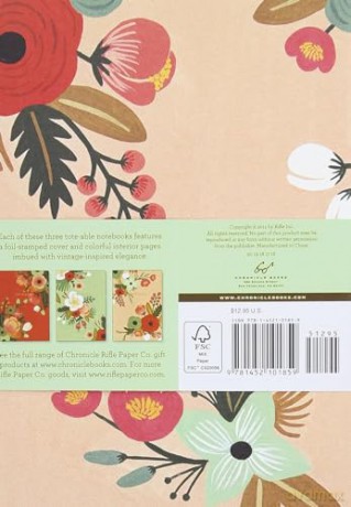 Botanicals Notebook Collection: (Floral Notebook Sets, Diary Notebooks, Paperback Notebooks) - Rifle Paper Co. [KSIĄŻKA]