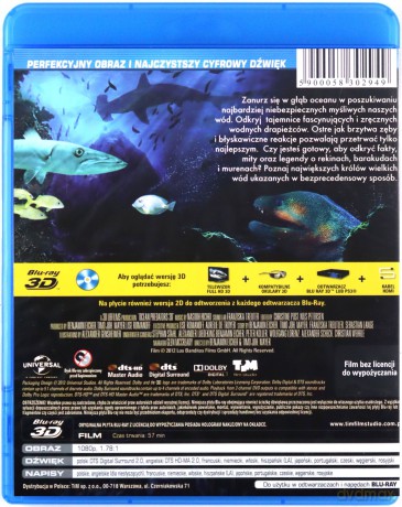 Podwodni drapieżcy 3D [Blu-ray 3D]