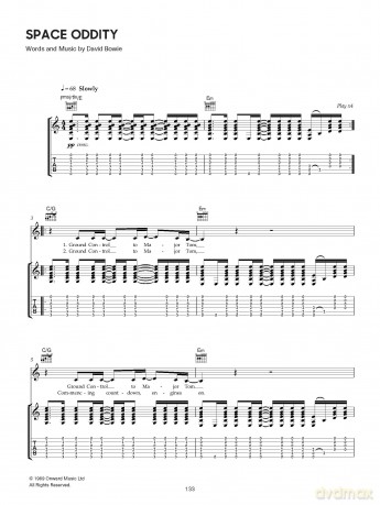 BOWIE: Acoustic - over 30 of David Bowie's best songs for acoustic guitar (TAB and standard notation): 30 greatest songs for acoustic guitar - David Bowie [KSIĄŻKA]