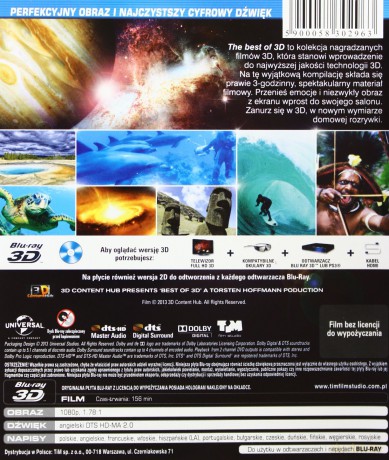 The Best of 3D [Blu-Ray 3D]