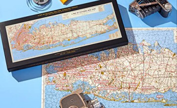 Brass Monkey 9780735373655 NYC Map 1,000 Piece Panoramic Puzzle - Brass Monkey [PUZZLE]