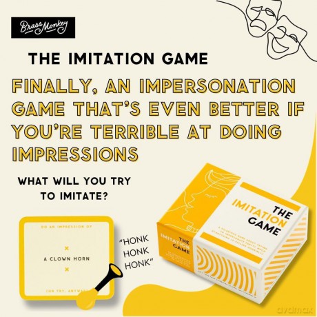 Brass Monkey 9780735381193 The Imitation Game, Small - Brass Monkey [KSIĄŻKA]