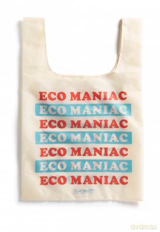 Brass Monkey Unisex-Adult Eco Maniac Reusable Tote, One Size - Brass Monkey [KSIĄŻKA]