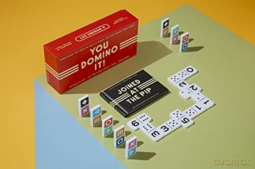 Brass Monkey You Domino It! Domino Game Set - Brass Monkey [KSIĄŻKA]
