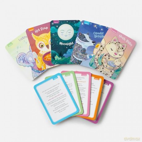 Breathe Like a Bear Mindfulness Cards: 50 Mindful Activities for Kids - Kira Willey [KSIĄŻKA]