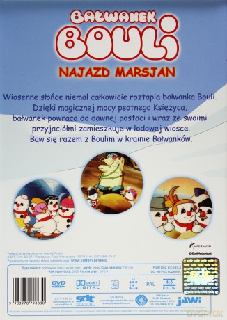 Bałwanek Bouli: Najazd Marsjan [DVD]