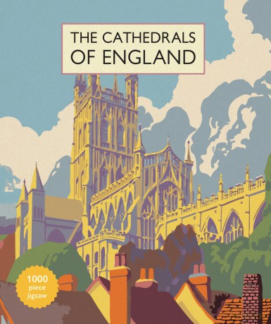 Brian Cook Cathedrals of England Jigsaw: 1000-piece jigsaw - B T Batsford [KSIĄŻKA]