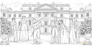 Bridgerton: The Official Coloring Book - Random House Worlds [KSIĄŻKA]