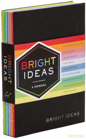 Bright Ideas Journal: A Journal With 10 Shades of Inspiration - Chronicle Books [KSIĄŻKA]