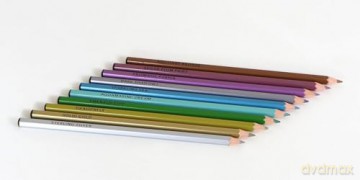 Bright Ideas Metallic Colored Pencils: 10 Colored Pencils - Chronicle Books [KALENDARZ]