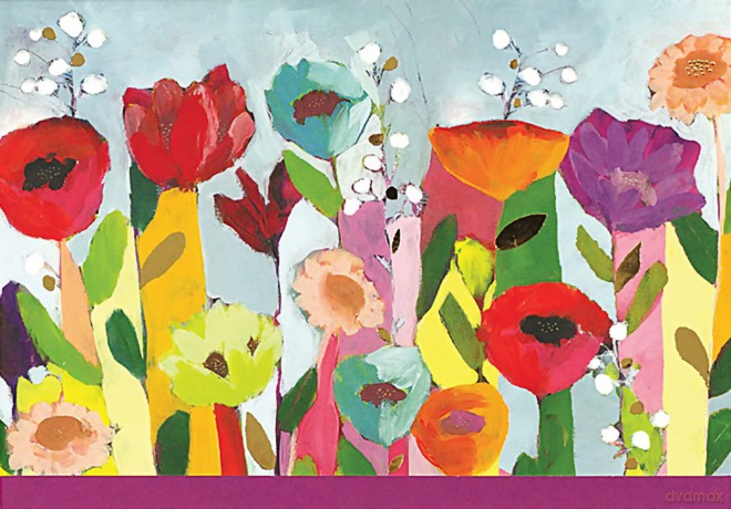 Brilliant Floral Note Cards (Stationery, Boxed Cards) - Inc. Peter Pauper Press [KSIĄŻKA]