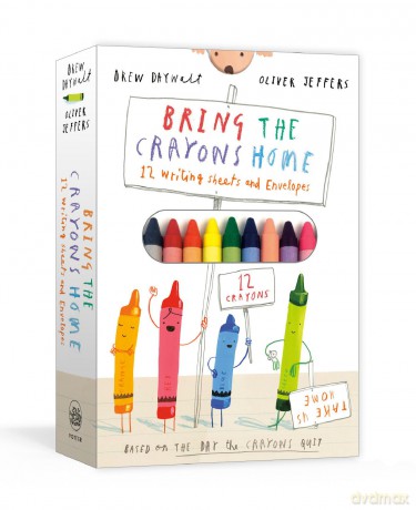 Bring the Crayons Home: A Box of Crayons, Letter-Writing Paper, and Envelopes - Drew Daywalt [KSIĄŻKA]