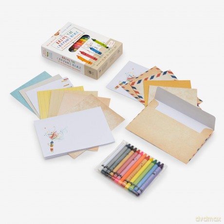 Bring the Crayons Home: A Box of Crayons, Letter-Writing Paper, and Envelopes - Drew Daywalt [KSIĄŻKA]