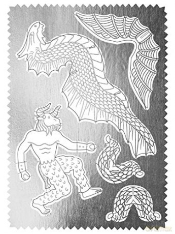 British Museum: Press Out and Decorate: Fantastic Creatures (Press Out and Colour) - Kate McLelland [KSIĄŻKA]