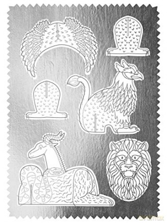 British Museum: Press Out and Decorate: Fantastic Creatures (Press Out and Colour) - Kate McLelland [KSIĄŻKA]
