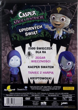 Casper. Szkoła postrachu: Upiornych świąt  [DVD]