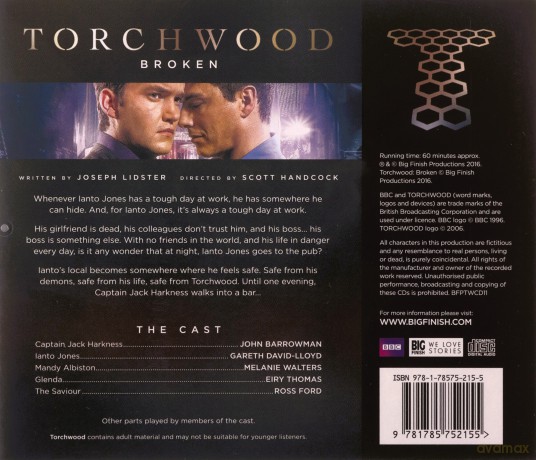 Broken: 2.5 (Torchwood) - Joseph Lidster [CD, AudioBook]