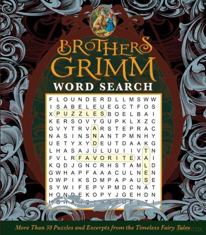 Brothers Grimm Word Search - Editors of Thunder Bay Press [KSIĄŻKA]