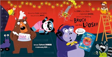 Bruce on the Loose! - Hope Bicknell [KSIĄŻKA]