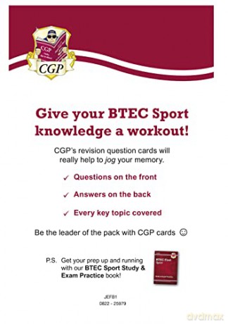 BTEC First in Sport: Revision Question Cards (CGP BTEC First) - CGP Books [KSIĄŻKA]