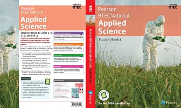 BTEC National Applied Science Student Book 1 (BTEC Nationals Applied Science 2016) - Joanne Hartley [KSIĄŻKA]