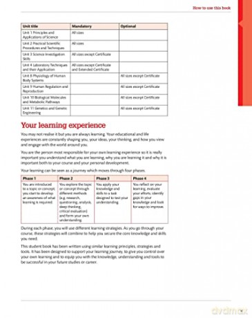 BTEC National Applied Science Student Book 1 (BTEC Nationals Applied Science 2016) - Joanne Hartley [KSIĄŻKA]