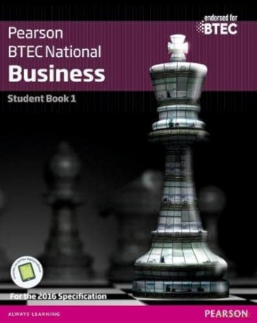 BTEC Nationals Business Student Book 1 + Activebook: For the 2016 specifications (BTEC Nationals Business 2016) - Jenny Phillips [KSIĄŻKA]