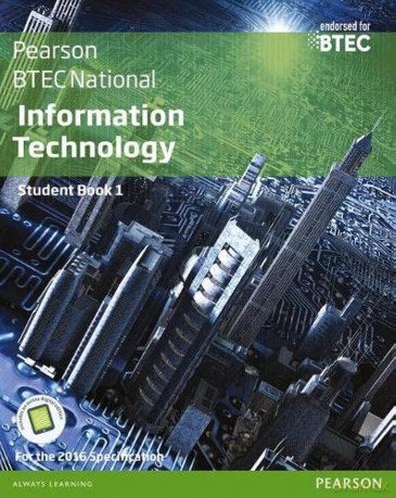 BTEC Nationals Information Technology Student Book + Activebook: For the 2016 specifications (BTEC Nationals IT 2016) - Jenny Phillips [KSIĄŻKA]