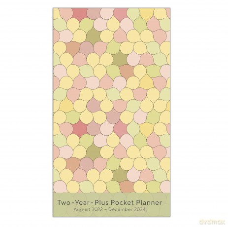 Bubbly August 2022-December 2024 2 Year Plus Pocket Planner (CHECKBOOK2 YEAR POCKET PLANNER) [KSIĄŻKA]