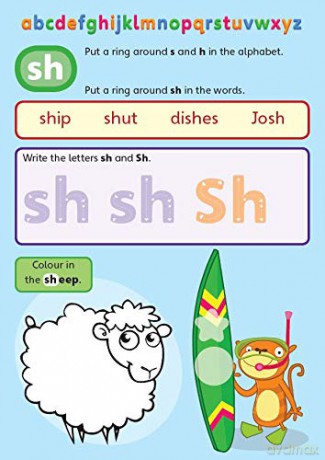 Bug Club Phonics Learn at Home Pack 3, Phonics Sets 7-9 for ages 4-5 (Six stories + Parent Guide + Activity Book) - Rhona Johnston [KSIĄŻKA]