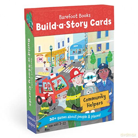 Build a Story Cards Community Helpers: 1 - Barefoot Books [KSIĄŻKA]
