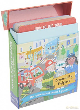 Build a Story Cards Community Helpers: 1 - Barefoot Books [KSIĄŻKA]