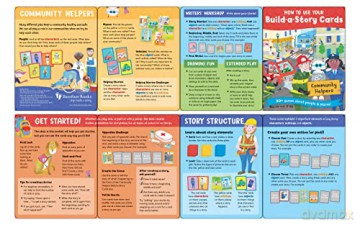 Build a Story Cards Community Helpers: 1 - Barefoot Books [KSIĄŻKA]
