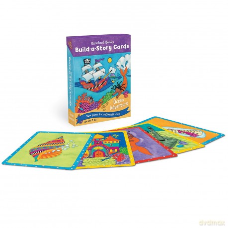 Build a Story Cards Ocean Adventure: 1 - Barefoot Books [KSIĄŻKA]