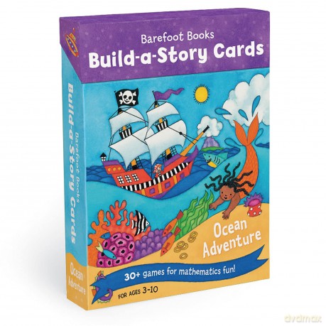 Build a Story Cards Ocean Adventure: 1 - Barefoot Books [KSIĄŻKA]
