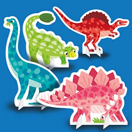 Build and Play Dinosaurs: Book and Play Set with 25 Prehistoric Models to Make (Build and Play Kit) - Imagine That [KSIĄŻKA]