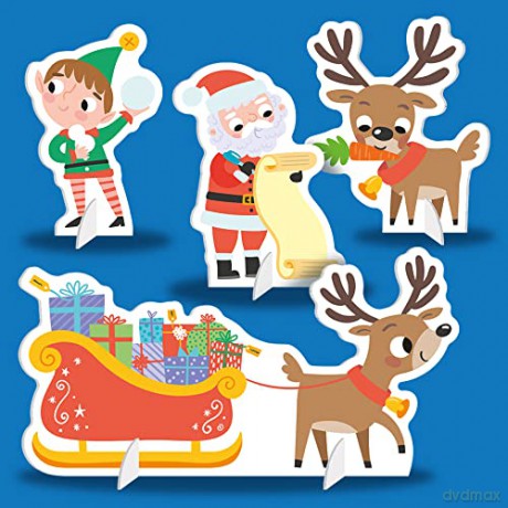 Build and Play Santa's Toy Shop: Book and Play Set with 36 Christmas Models to Make (Build and Play Kit) - Imagine That [KSIĄŻKA]