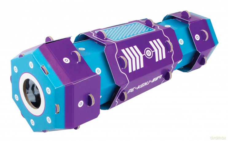 Build Your Own Kaleidoscope - With Rotating Stand and Tray - Eco Friendly Cardboard Craft Kit - Ages 8+ [KSIĄŻKA]