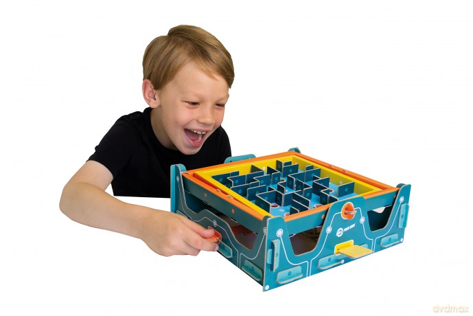 Build Your Own Marble Labyrinth - Classic Retro Toy - Eco Friendly Cardboard Craft Kit - Ages 8+ [KSIĄŻKA]
