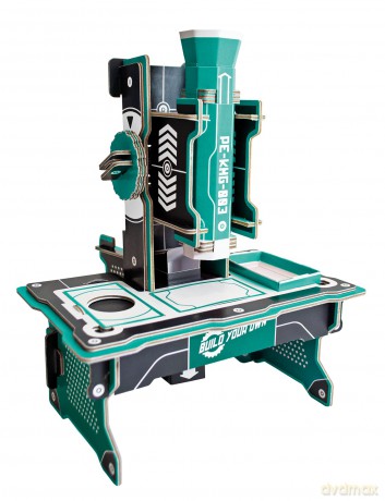 Build Your Own Microscope - x30 Powerful Magnification - Eco Friendly Cardboard Craft Kit - Ages 8+ [KSIĄŻKA]