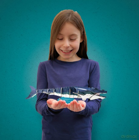 Build Your Own Moving Mosasaurus - Pull Tab Jaw and Fin Action - Eco Friendly Cardboard Craft Kit - Ages 8+ [KSIĄŻKA]