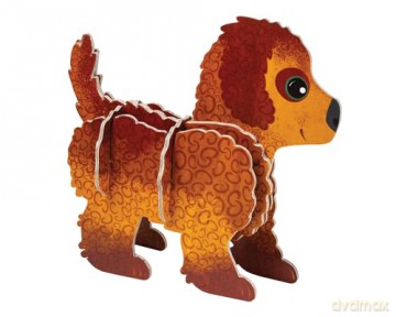 Build Your Own Puppy - Comes with Accessories and Trinket Chest! - Eco Friendly Cardboard Craft Kit - Ages 4+ [KSIĄŻKA]