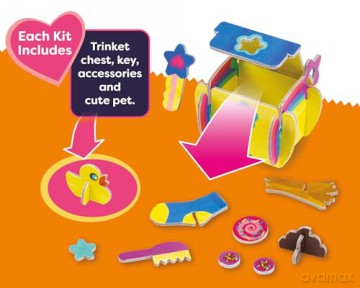 Build Your Own Puppy - Comes with Accessories and Trinket Chest! - Eco Friendly Cardboard Craft Kit - Ages 4+ [KSIĄŻKA]