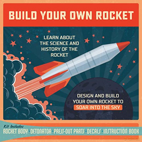 Build Your Own Rocket Kit: Design and Build Your Own Rocket to Soar into the Sky - Editors of Chartwell Books [KSIĄŻKA]